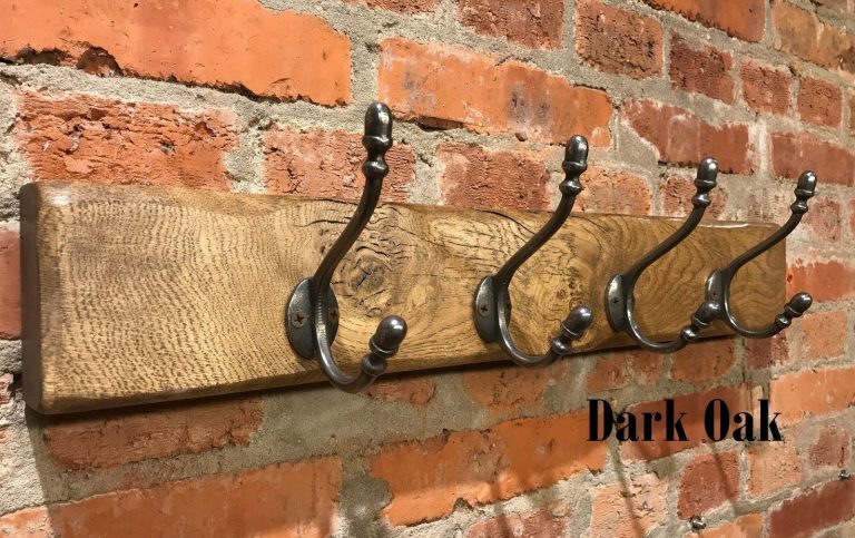 Solid Oak Coat Rack – Little Love Farm