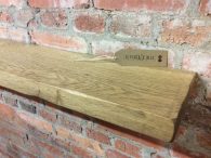 Solid Oak Floating Chunky Shelf 8″ X 2″ – Little Love Farm